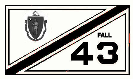 (image for) 1943 Massachusetts FALL Inspection Sticker